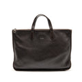 Loewe Anagram Briefcase Grained Calfskin Brown SHW