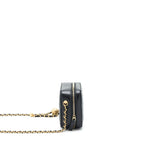 CHANEL PEARL CRUSH CAMERA BAG LAMBSKIN BLACK GHW