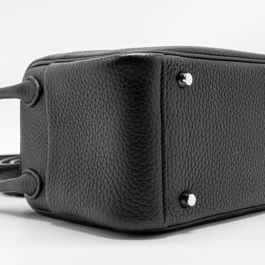 HERMES MINI LINDY CLEMENCE BLACK SHW