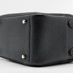 Hermes mini lindy clemence black SHW