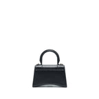 BALENCIAGA HOURGLASS AS GRAINED CALFSKIN BLACK SHW