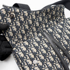 DIOR HOMME SADDLE BAG DIOR OBLIQUE JACQUARD MULTICOLOUR HARDWARE