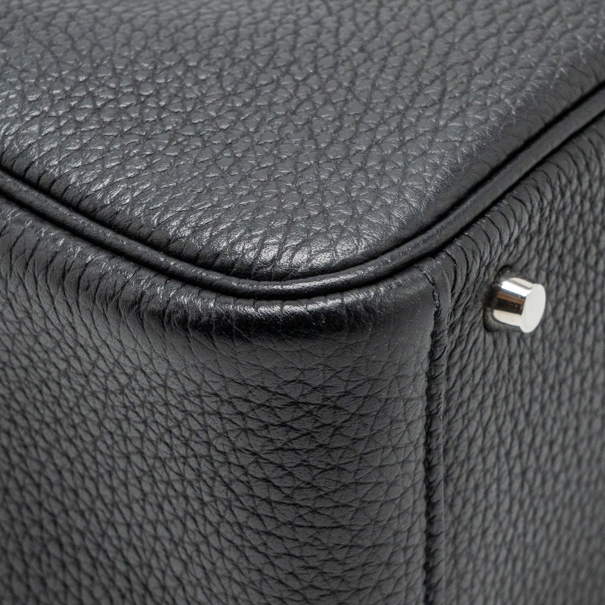 Hermes mini lindy clemence black SHW
