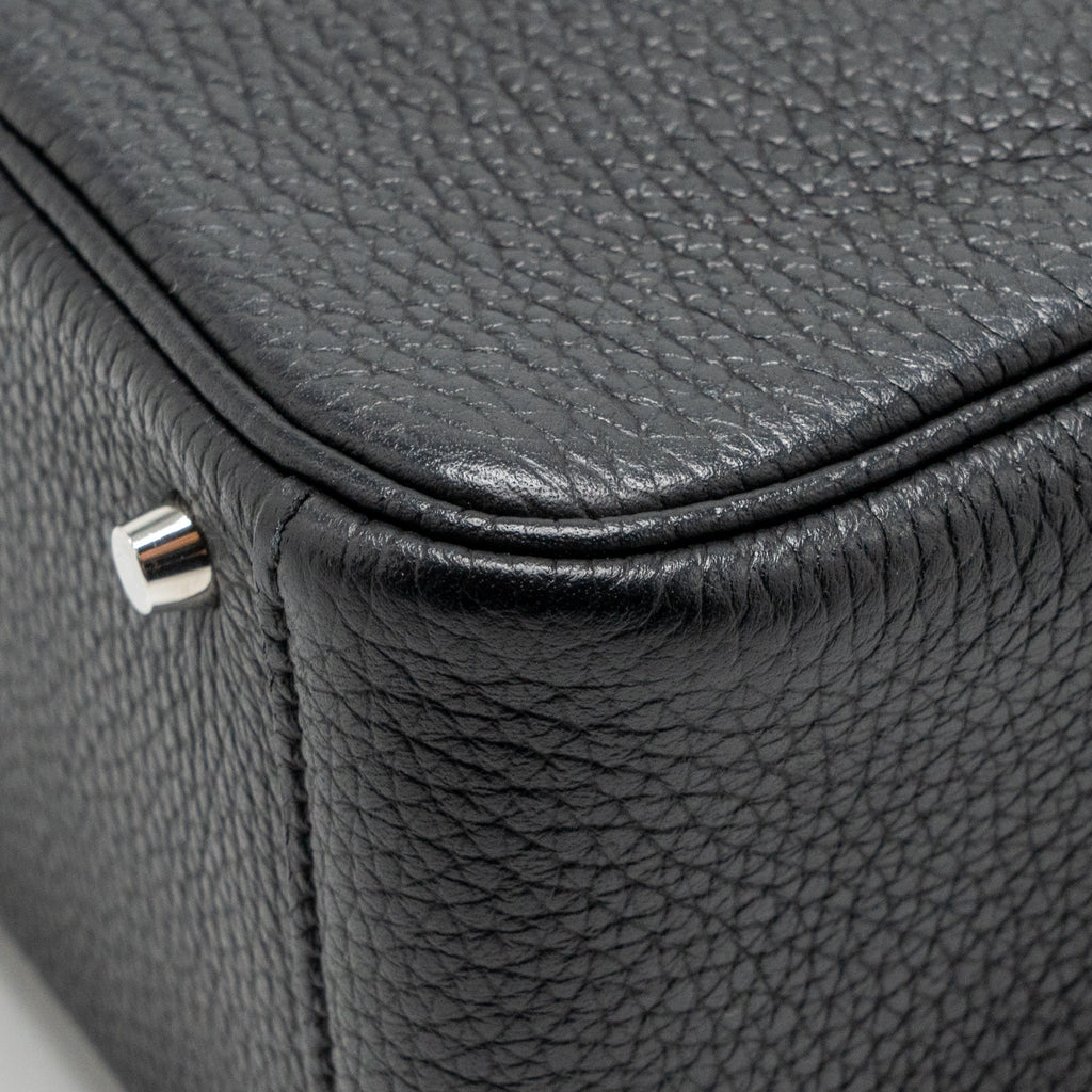 Hermes mini lindy clemence black SHW
