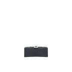BALENCIAGA HOURGLASS AS GRAINED CALFSKIN BLACK SHW