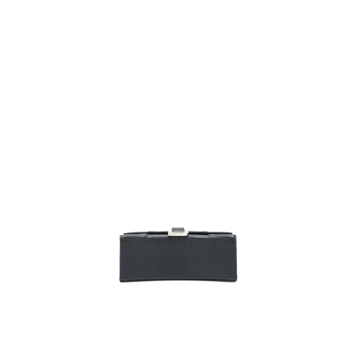 BALENCIAGA HOURGLASS AS GRAINED CALFSKIN BLACK SHW