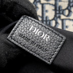 DIOR HOMME SADDLE BAG DIOR OBLIQUE JACQUARD MULTICOLOUR HARDWARE
