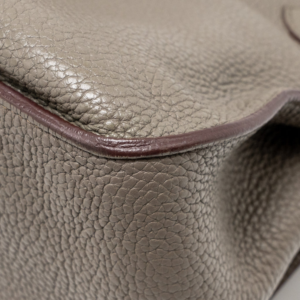Hermes Jypsiere 34 clemence gris etain SHW