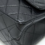 CHANEL REISSUE 226 IN BLACK RUTHENIUM SILVER HARDWARE