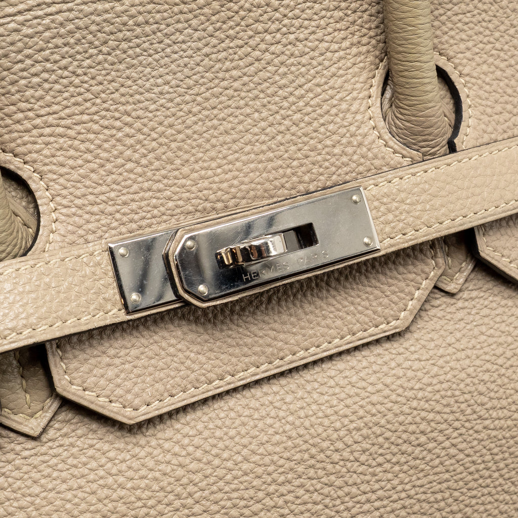 Hermes Birkin 35 Togo Gris Tourterelle SHW