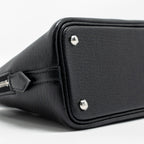 HERMES MINI BOLIDE CHÈVRE MYSORE BLACK SHW