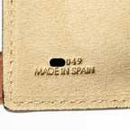 LOEWE ANAGRAM TOTE BAG SUEDE LEATHER BEIGE/BROWN