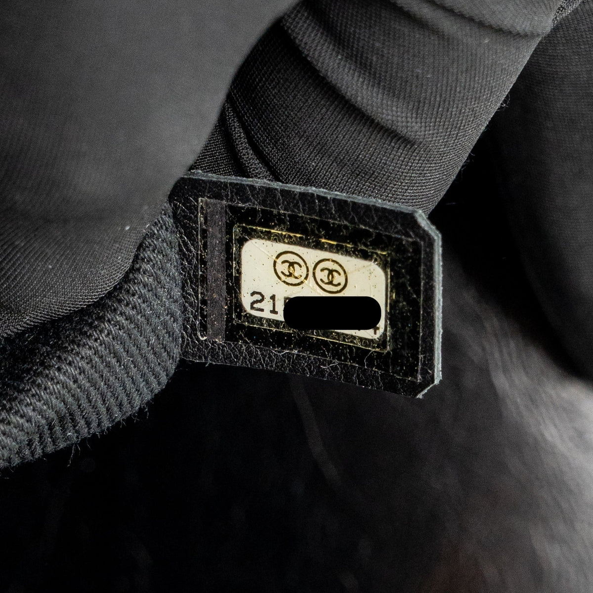 Chanel Quilted Small CC Delivery Flap Bag Glazed Calfskin Black SHW