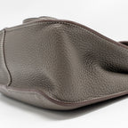 Hermes Halzan 31 clemence gris etain SHW