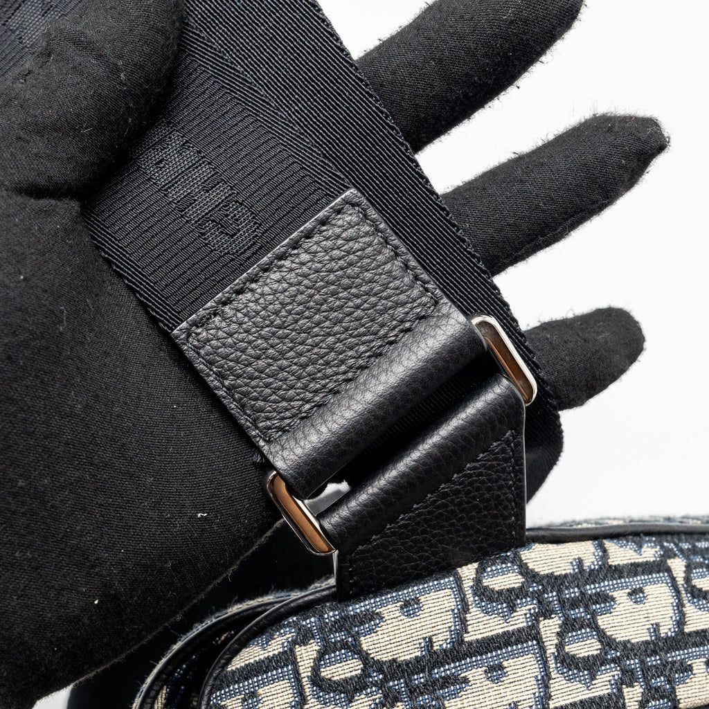 DIOR HOMME SADDLE BAG DIOR OBLIQUE JACQUARD MULTICOLOUR HARDWARE