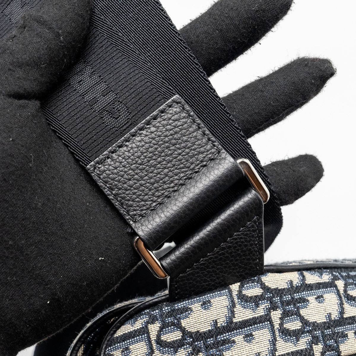 DIOR HOMME SADDLE BAG DIOR OBLIQUE JACQUARD MULTICOLOUR HARDWARE