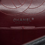 CHANEL REISSUE 226 IN BLACK RUTHENIUM SILVER HARDWARE