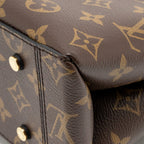 Louis Vuitton One-Handle Flap Bag MM Monogram Canvas/Leather Black GHW