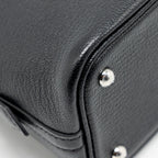 HERMES MINI BOLIDE CHÈVRE MYSORE BLACK SHW