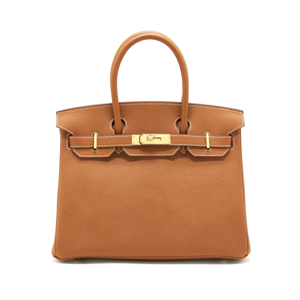 HERMES BIRKIN 30 TOGO 37 GOLD WITH GHW