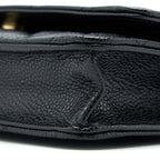 CHANEL CLASSIC WALLET ON CHAIN CAVIAR BLACK GHW (MICROCHIP)