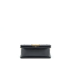 CHANEL SMALL BOY BAG CAVIAR BLACK GHW (MICROCHIP)