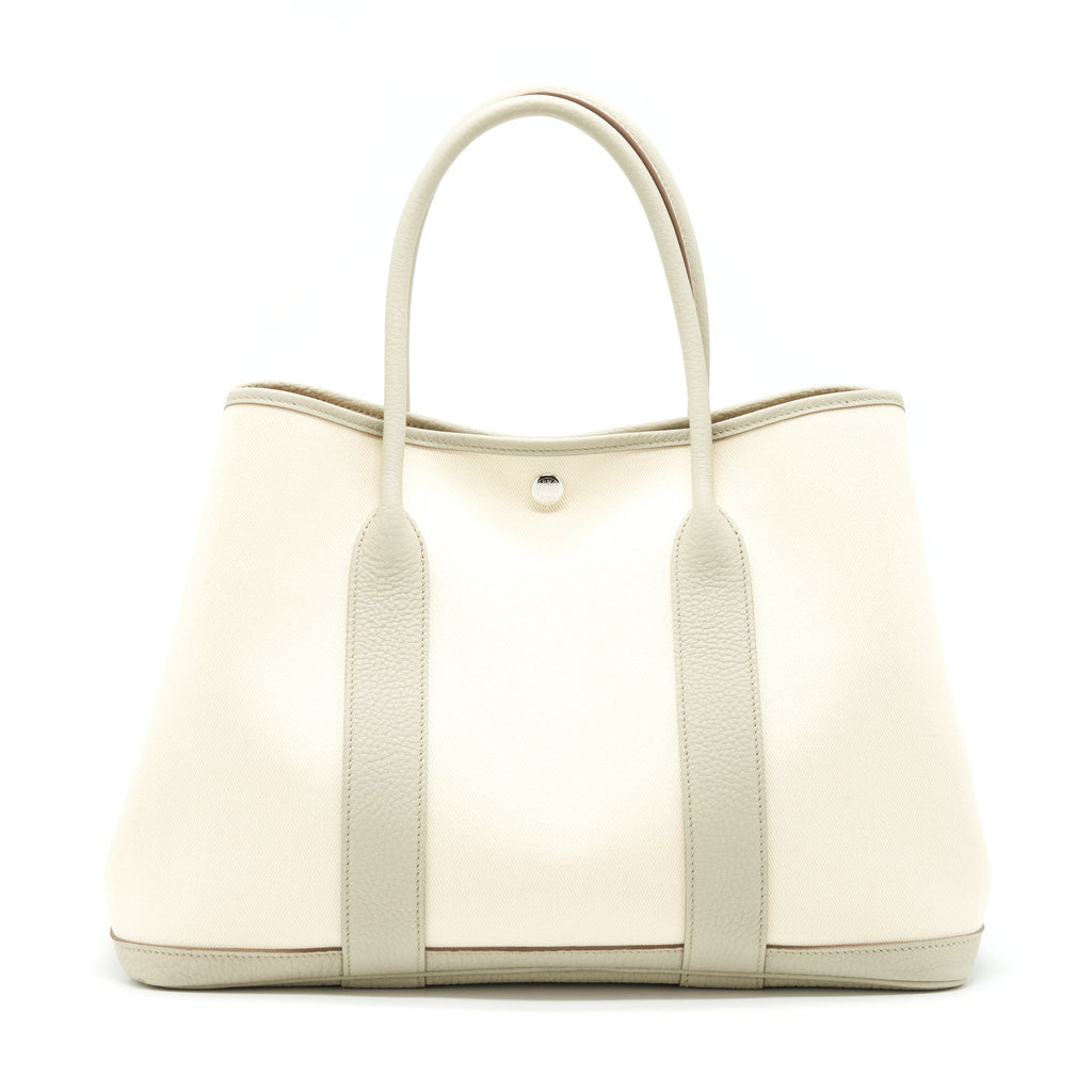 Hermes Garden Party 36 Canvas Nata/ Benton SHW