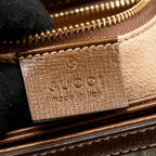 GUCCI HORSEBIT 1955 SHOULDER BAG GG SUPREME CANVAS/LEATHER BEIGE/BROWN GHW