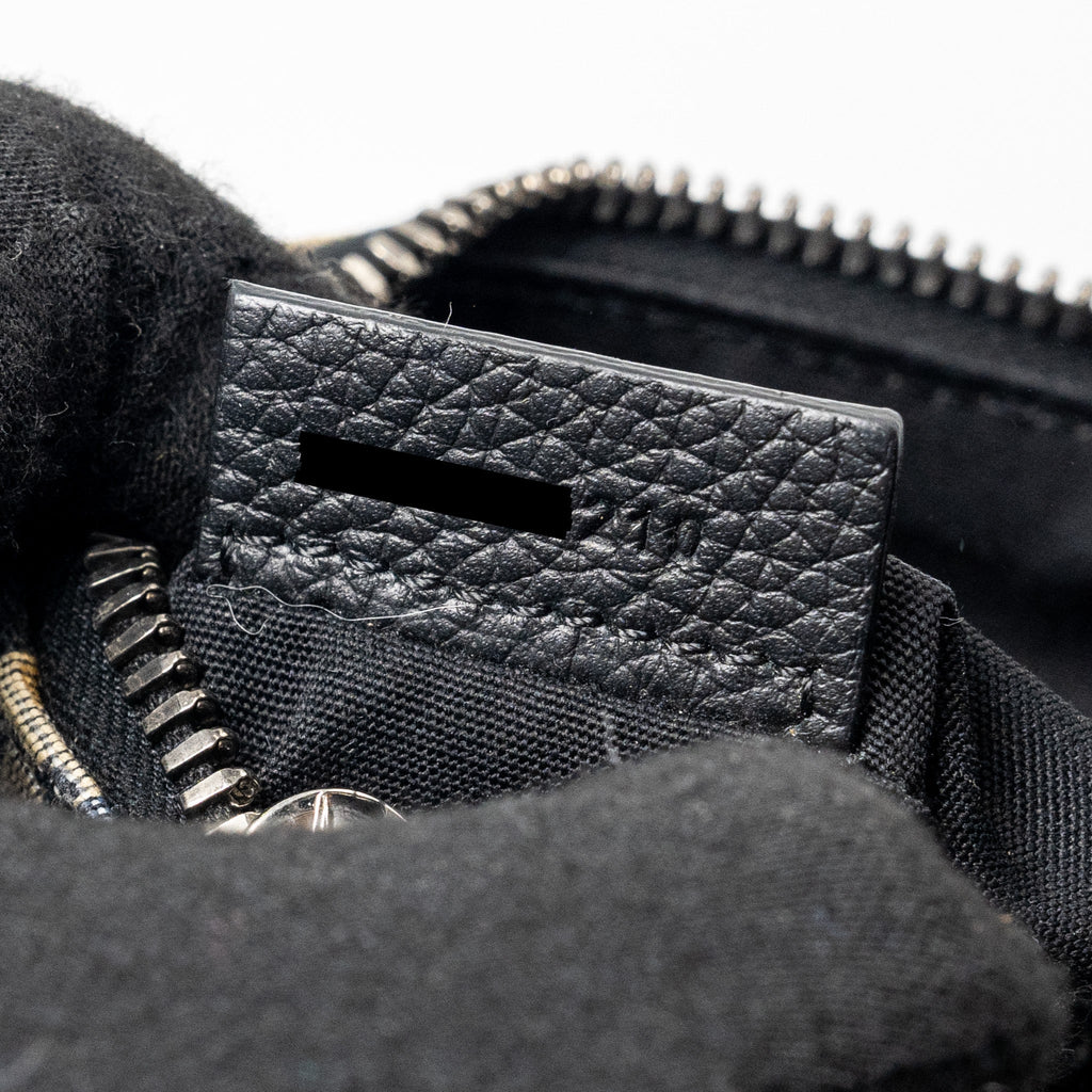 DIOR SAFARI BAG WITH STRAP BLACK OBLIQUE JACQUARD SHW