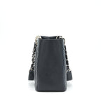 CHANEL GRAND SHOPPING TOTE GST CAVIAR BLACK SHW