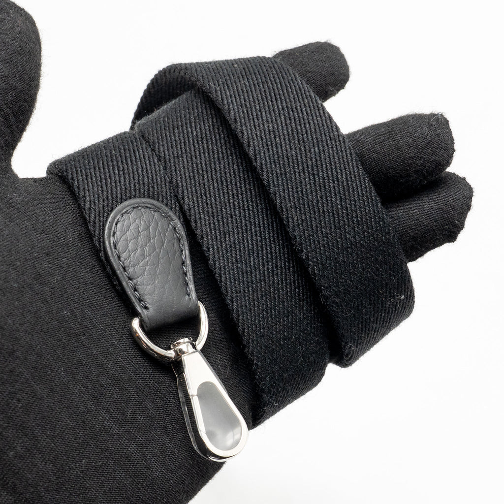 Hermes Mini Evelyne Clemence Black SHW