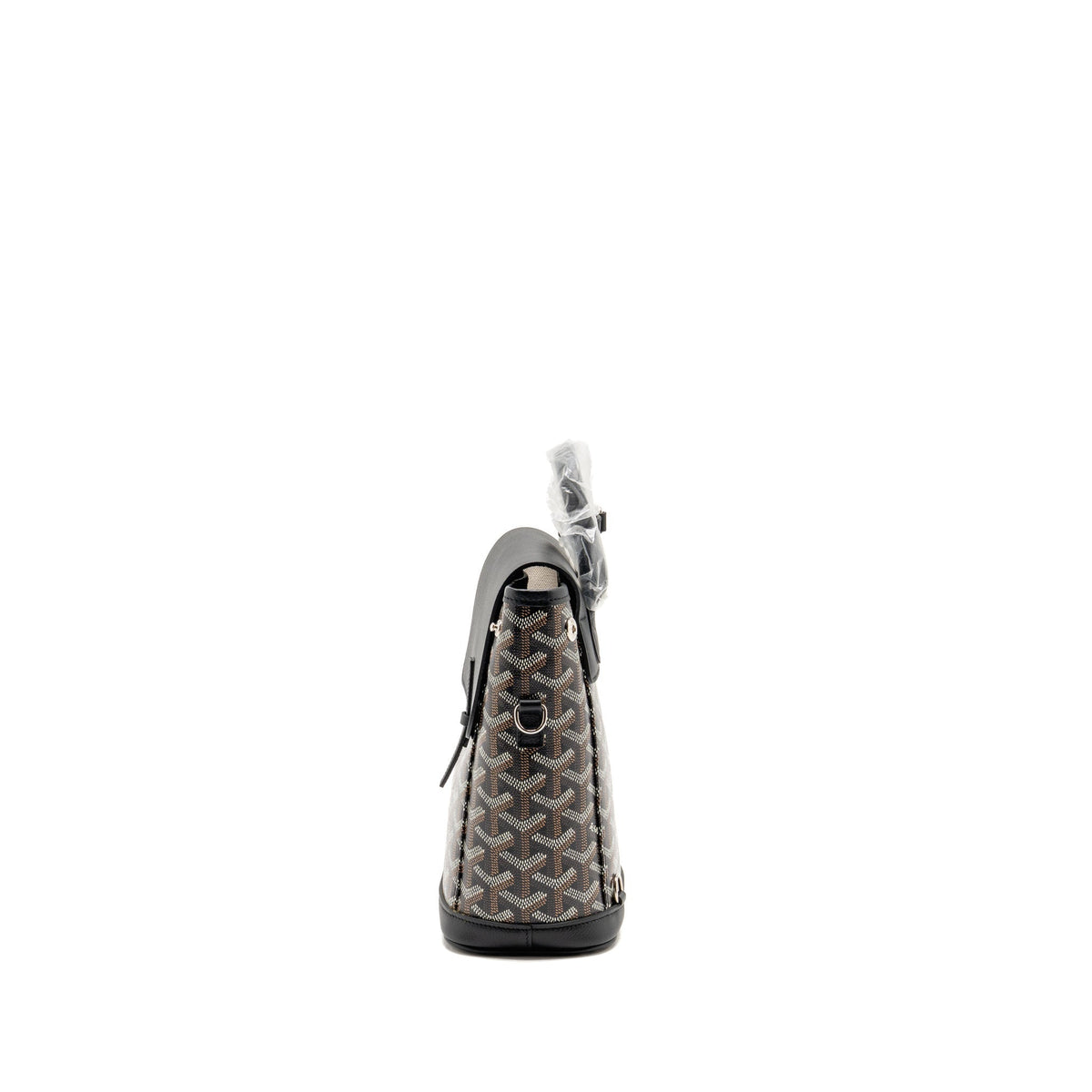 Goyard Mini Alpin backpack goyardline canvas / calfskin black SHW