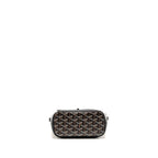 Goyard Mini Alpin backpack goyardline canvas / calfskin black SHW