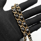 CHANEL MEDIUM CLASSIC DOUBLE FLAP BAG CAVIAR BLACK LGHW