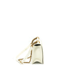 DIOR MEDIUM STUDDED DIORAMA WHITE GHW