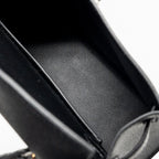 Hermes Mini Kelly II Epsom Black SHW