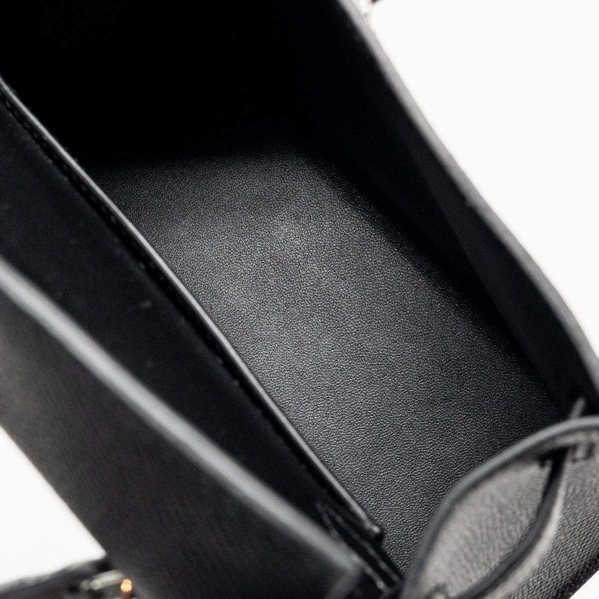Hermes Mini Kelly II Epsom Black SHW
