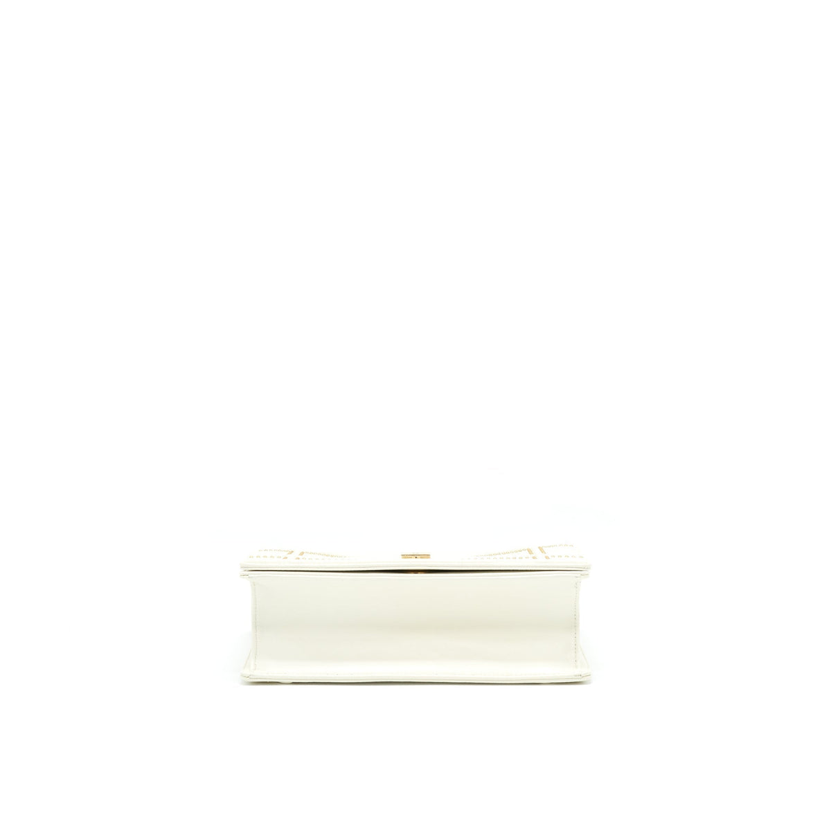 DIOR MEDIUM STUDDED DIORAMA WHITE GHW