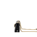 Gucci Rajah shoulder bag calfskin black GHW