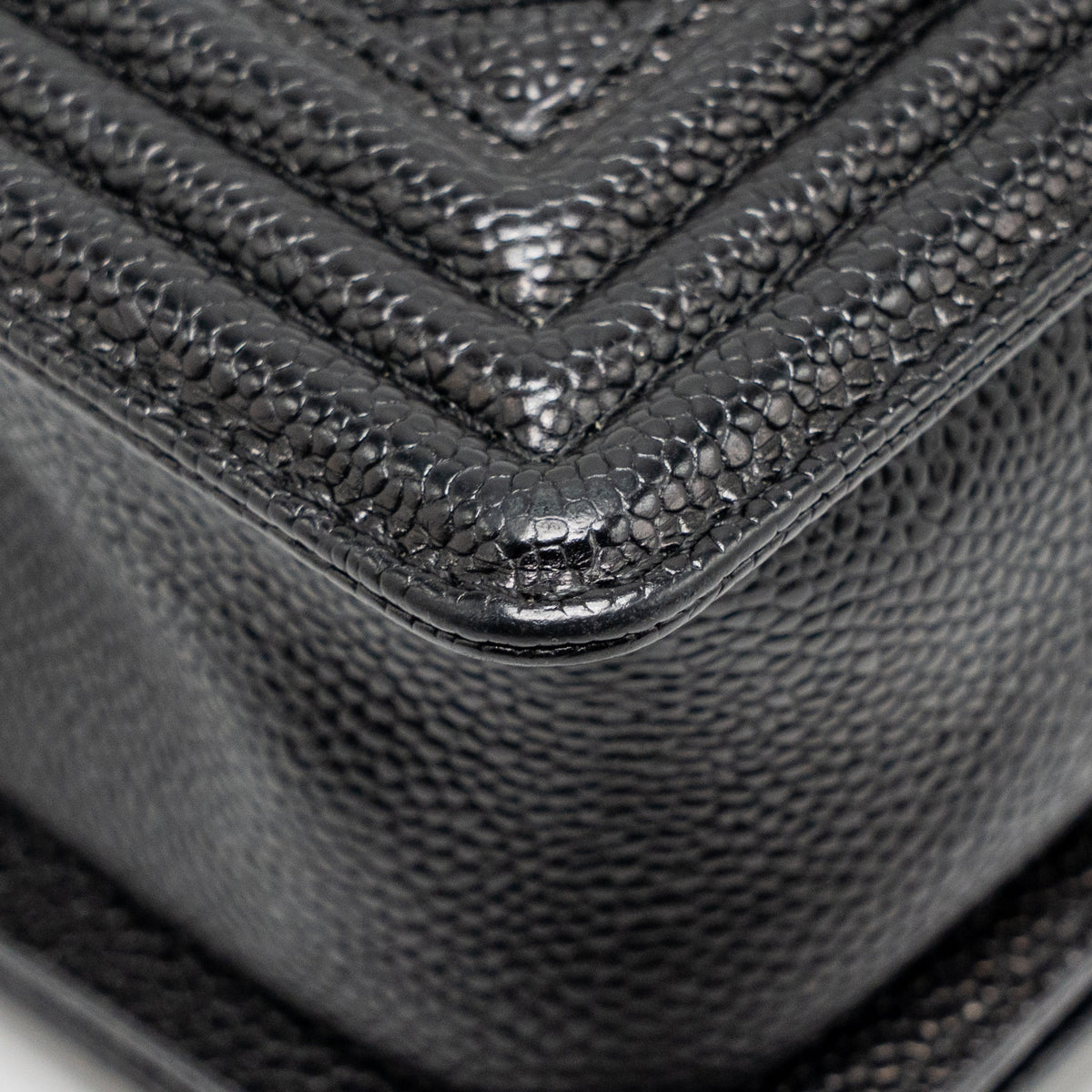 CHANEL SMALL BOY BAG GRAINED CALFSKIN BLACK GHW