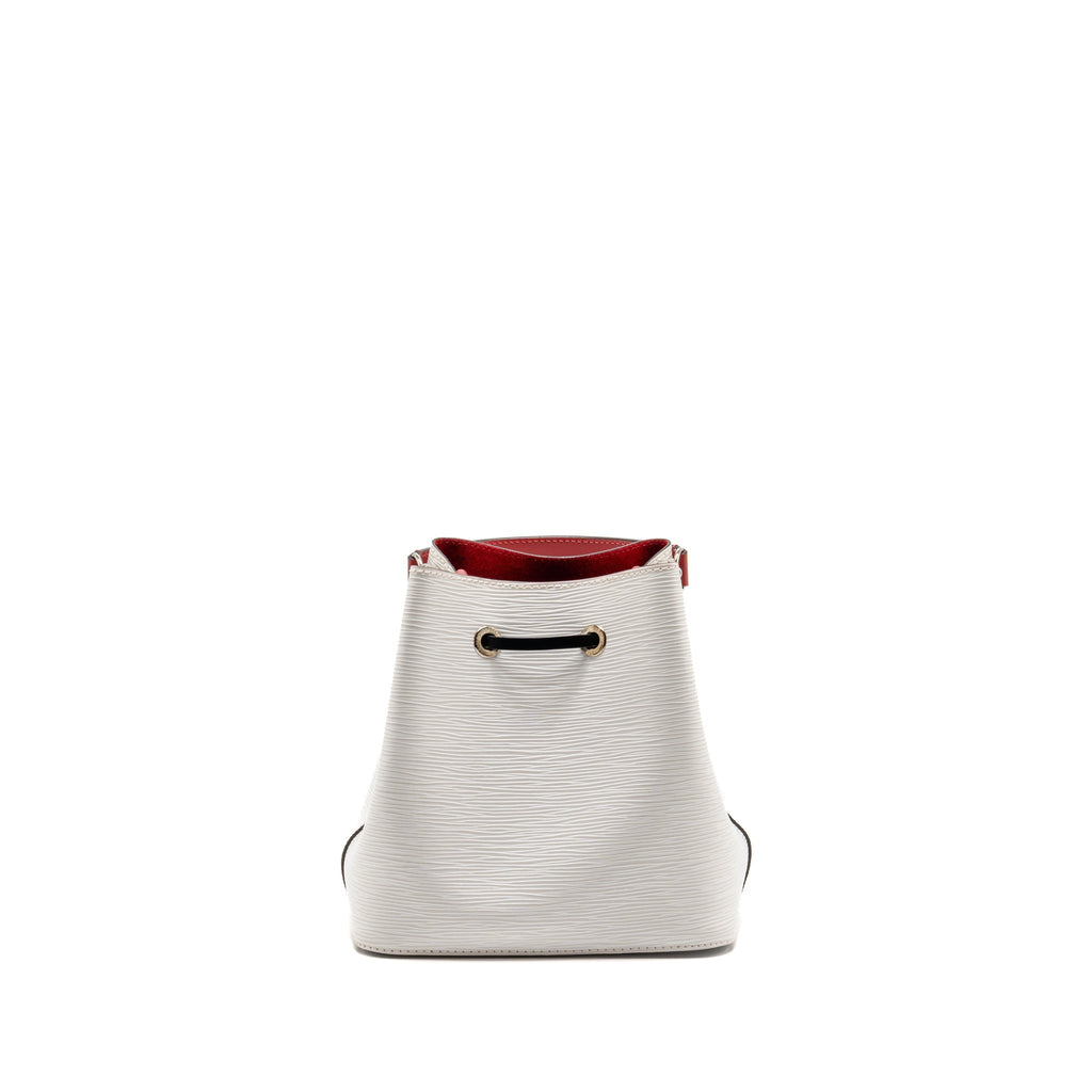 Louis Vuitton neo noe bb epi leather multicolor white / black / red SHW