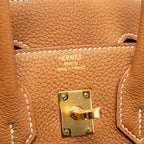 Hermes Birkin 25 Togo gold GHW