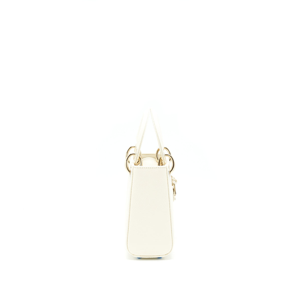 DIOR LIZARD MINI LADY DIOR WHITE  LGHW