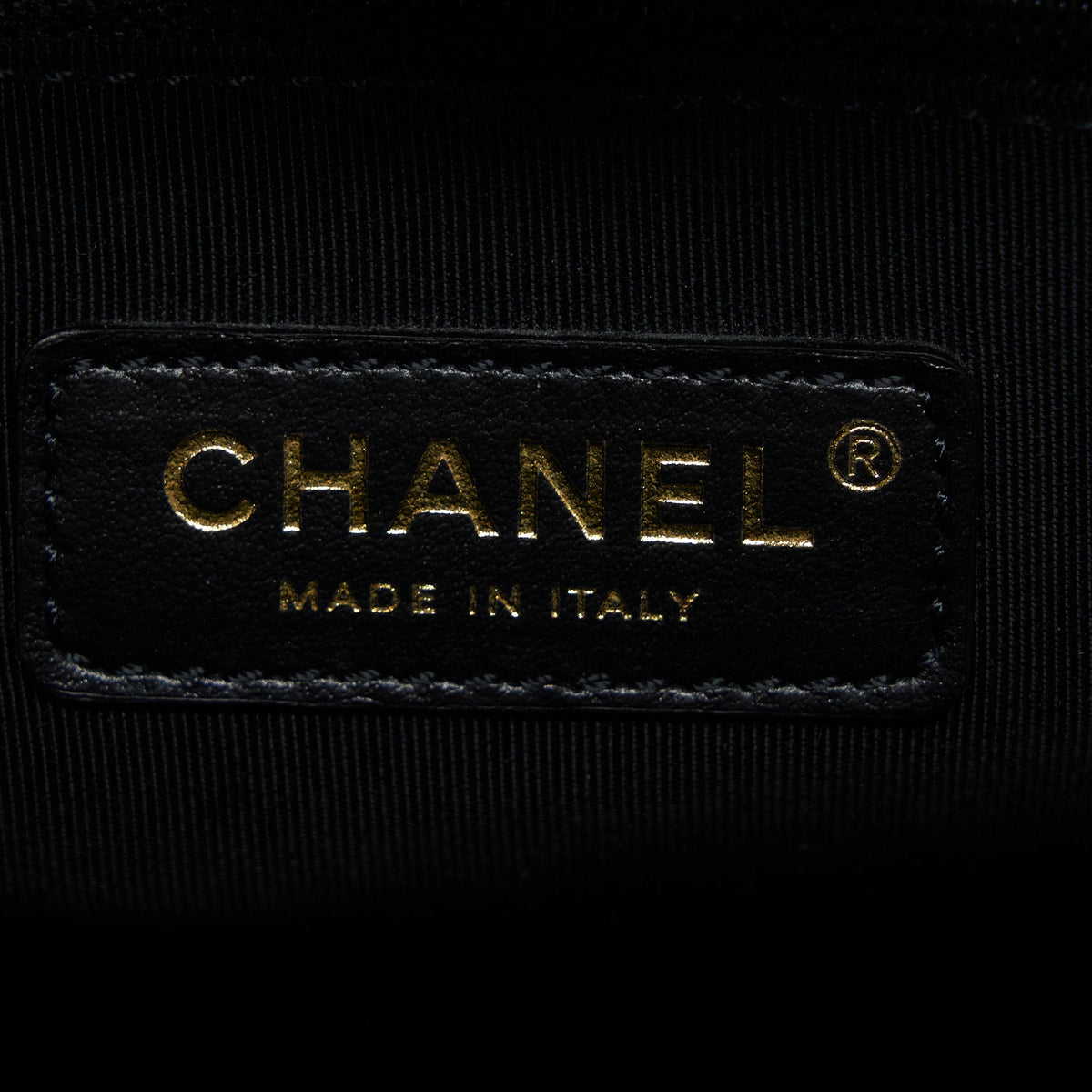 CHANEL DEAUVILLE TOTE BAG CALFSKIN BLACK WITH DETAIL LOGO GHW