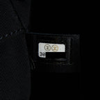 CHANEL DEAUVILLE TOTE BAG CALFSKIN BLACK WITH DETAIL LOGO GHW