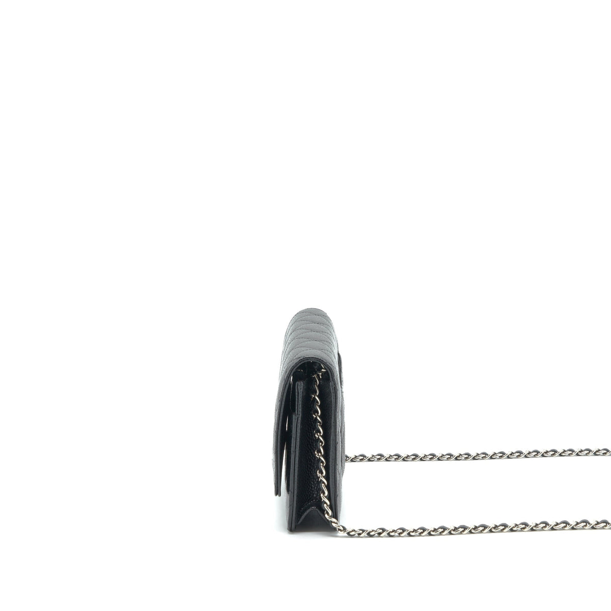 CHANEL CLASSIC WALLET ON CHAIN CAVIAR BLACK SHW