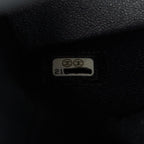 CHANEL CHEVRON MEDIUM CLASSIC DOUBLE FLAP BAG SO BLACK