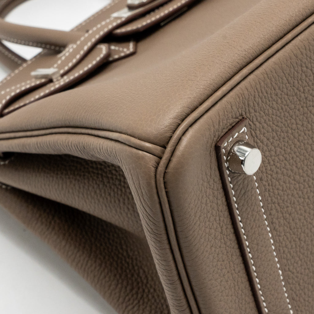 Hermes birkin 25 togo Etoupe SHW