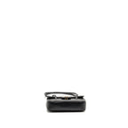 Chanel Preppy Coco Clutch with Leather Strap Grained Shiny Calfskin Black GHW (Microchip)
