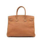 HERMES BIRKIN 35 GOLD SHW